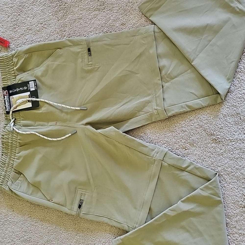 Avalanche Convertable Stretch Men's  Khaki Pants